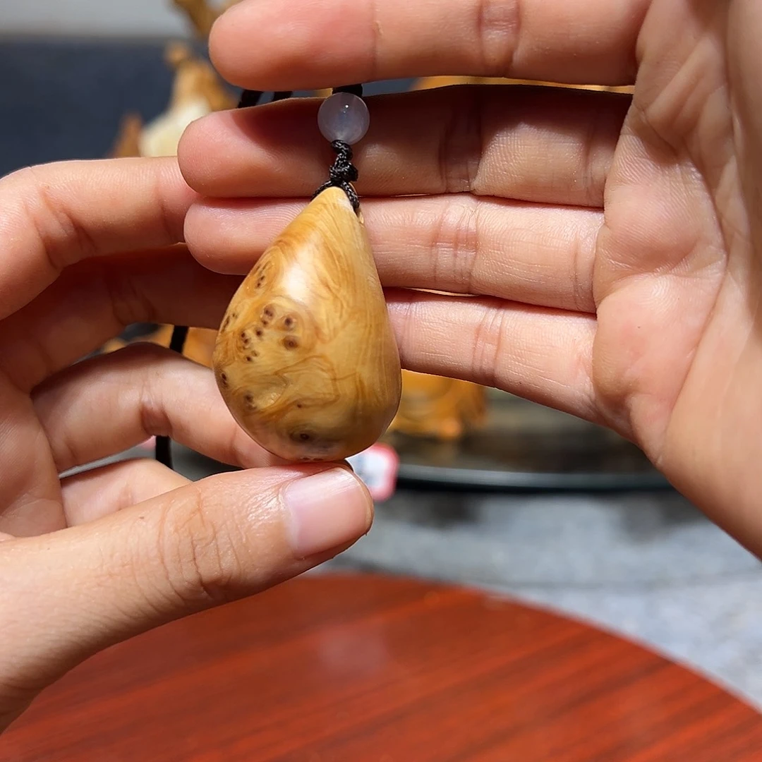 柏木崖柏木手把件摆件