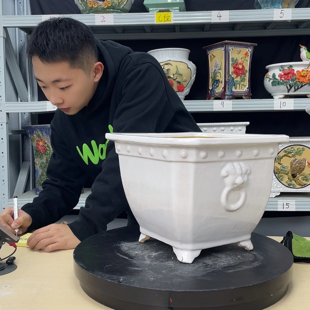 说***好石湾盆石湾盆石湾盆瑕疵