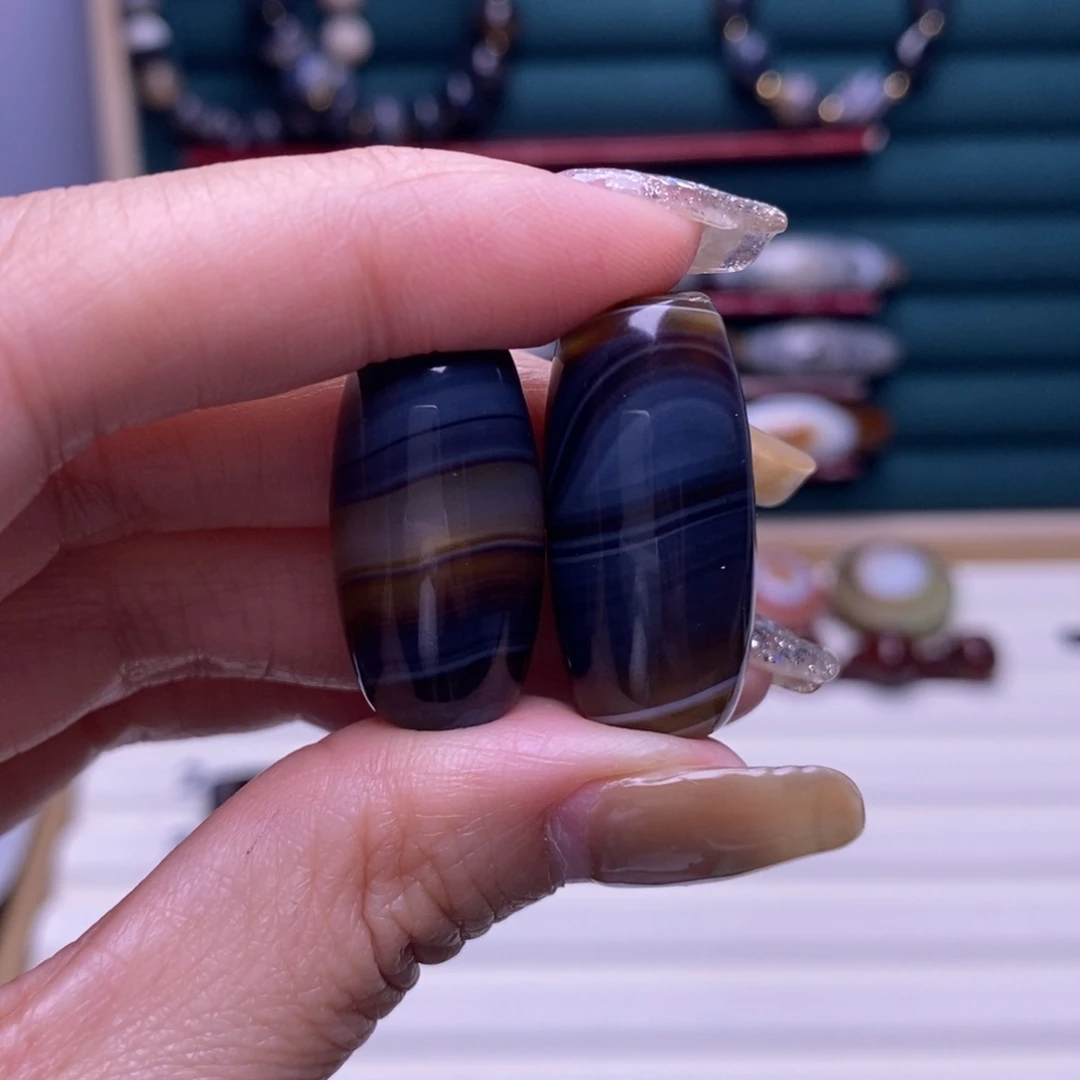 蒙***马玛瑙/玉髓合金颈饰