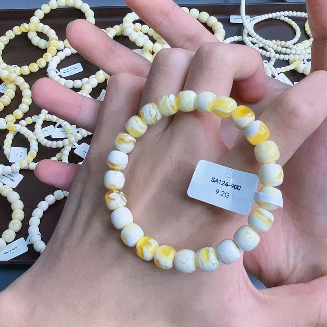 ****祎未镶嵌琥珀裸石SA-124-8.5m