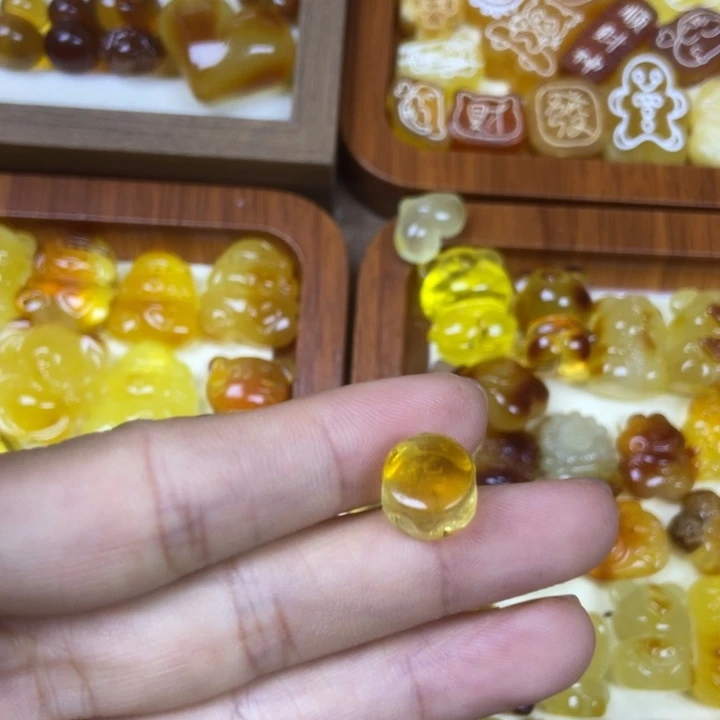 吊坠橄榄核蜂蜜罐103