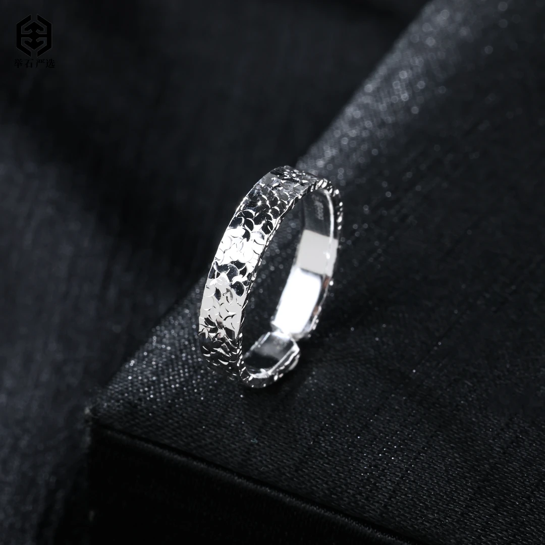 足银银制品 【举石】H0622-1980-61足银999戒指（一件/多样性发）u