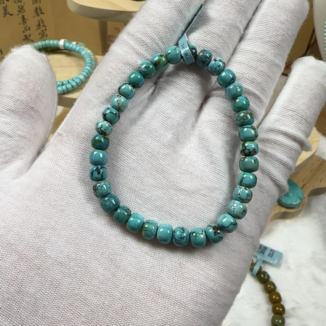 绿松石未镶嵌老型单圈25