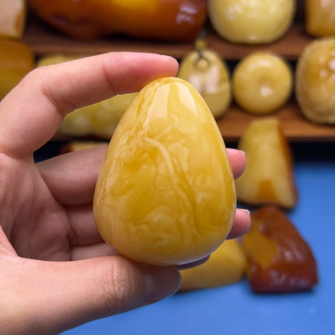 定制琥珀未镶嵌琥珀蜜蜡