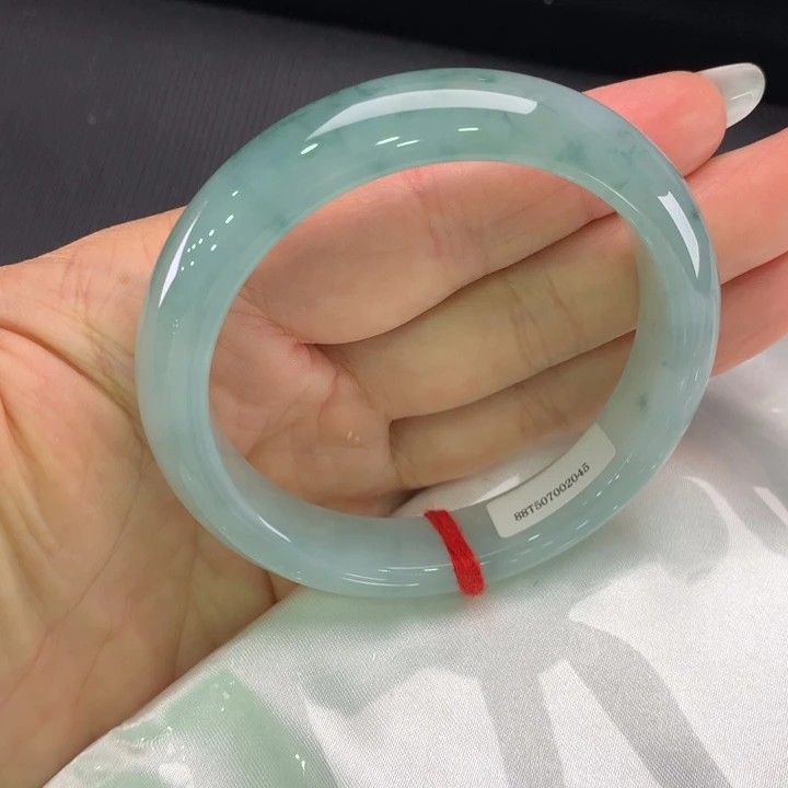 未镶嵌手镯翡翠正圈58