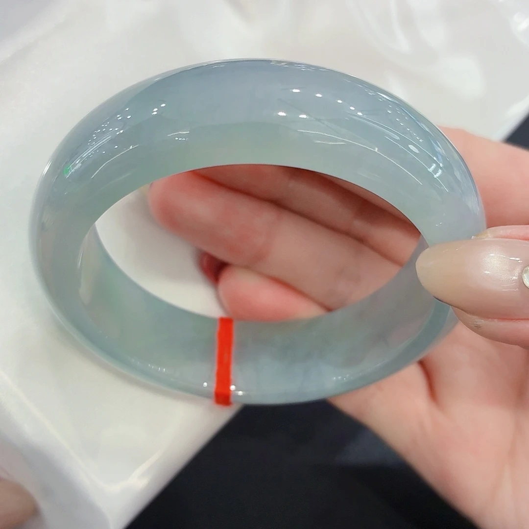 翡翠未镶嵌手镯翡翠56-55圈口（强推）毕业款