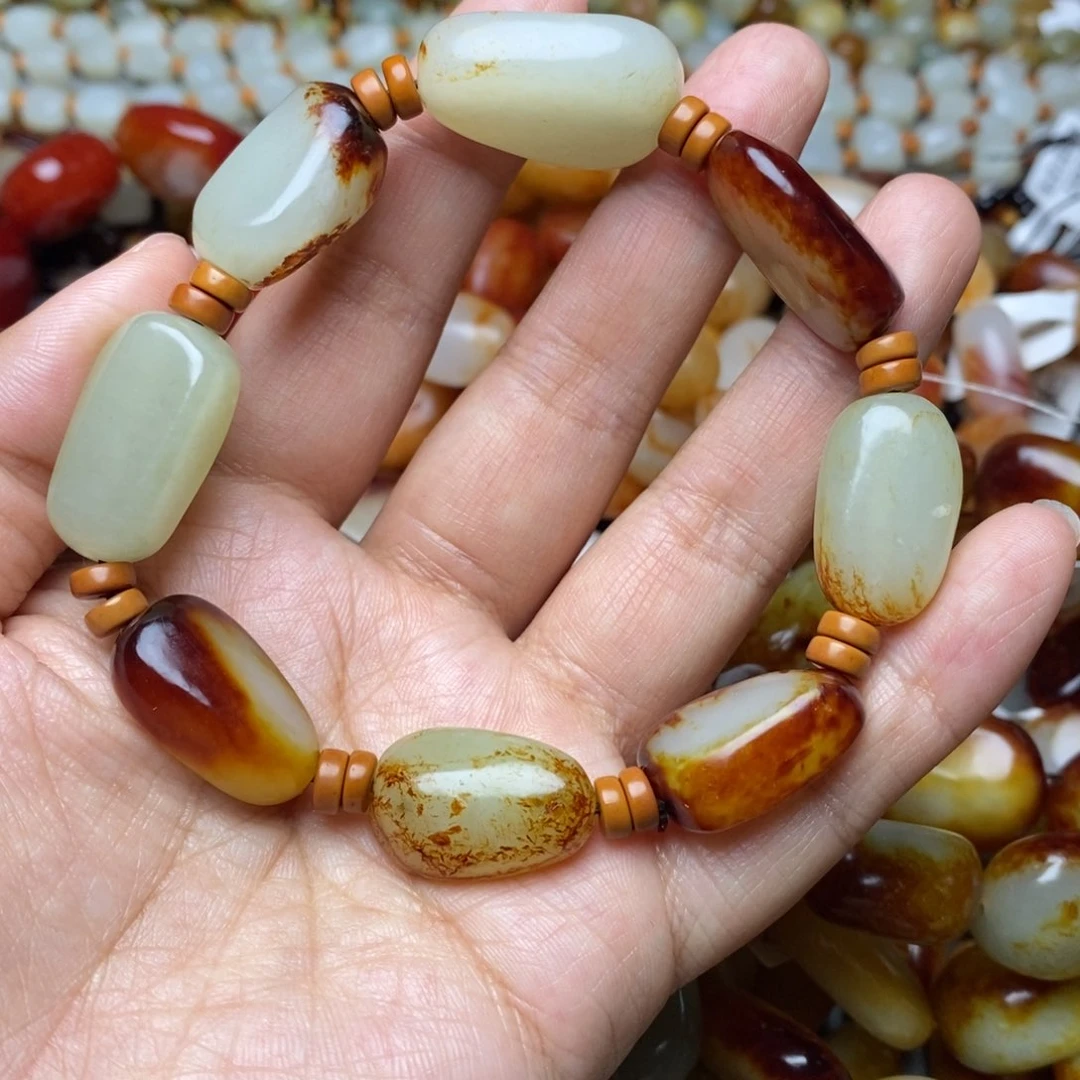 和田玉手链未镶嵌