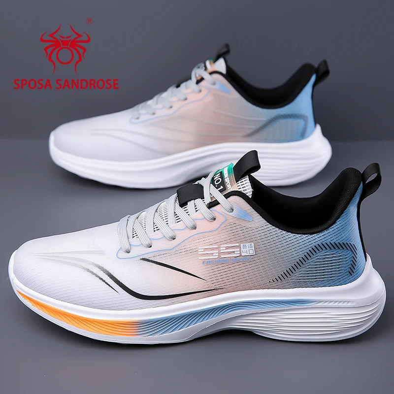 法国红蜘蛛男士轻质透气跑鞋竞速缓震时尚休闲运动鞋舒适减震跑鞋