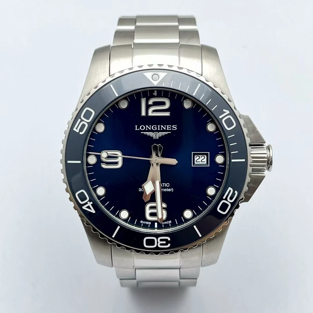 95新 Longines/浪琴 康卡斯/全套/L3.782.4.96.6/43mm/95新