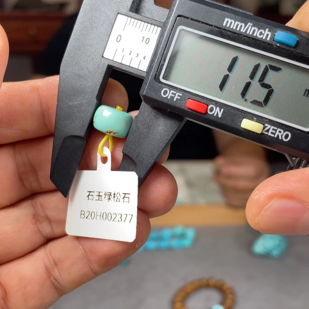 绿松石未镶嵌颈饰