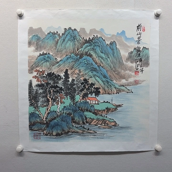 国画姜国华国画作品