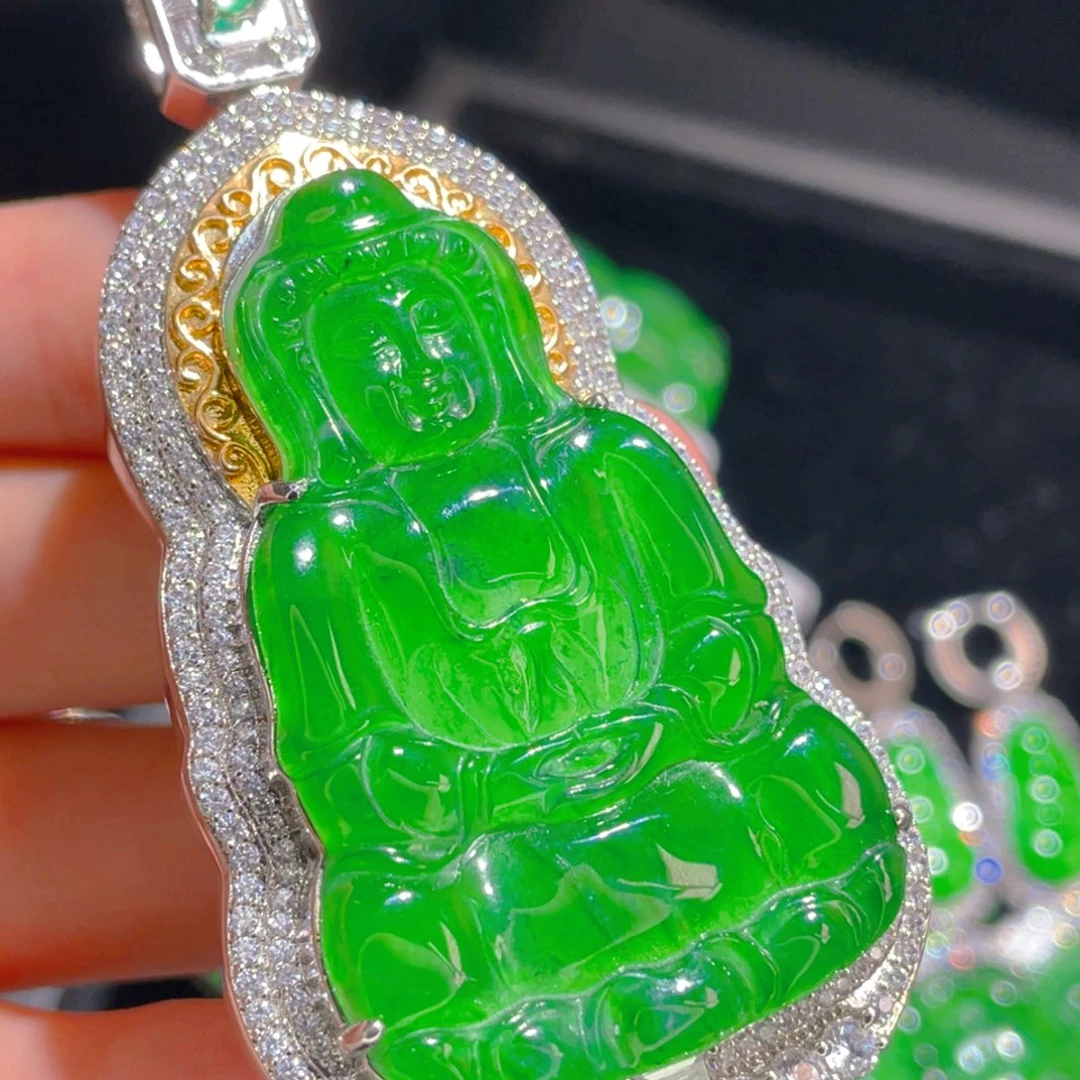 翡翠吊坠(不含链)未镶嵌