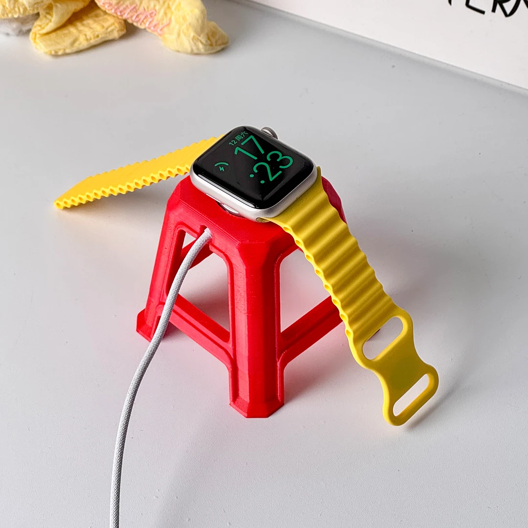招财省凳iwatch表带 S11充电支架适用苹果手表applewatch S10配件