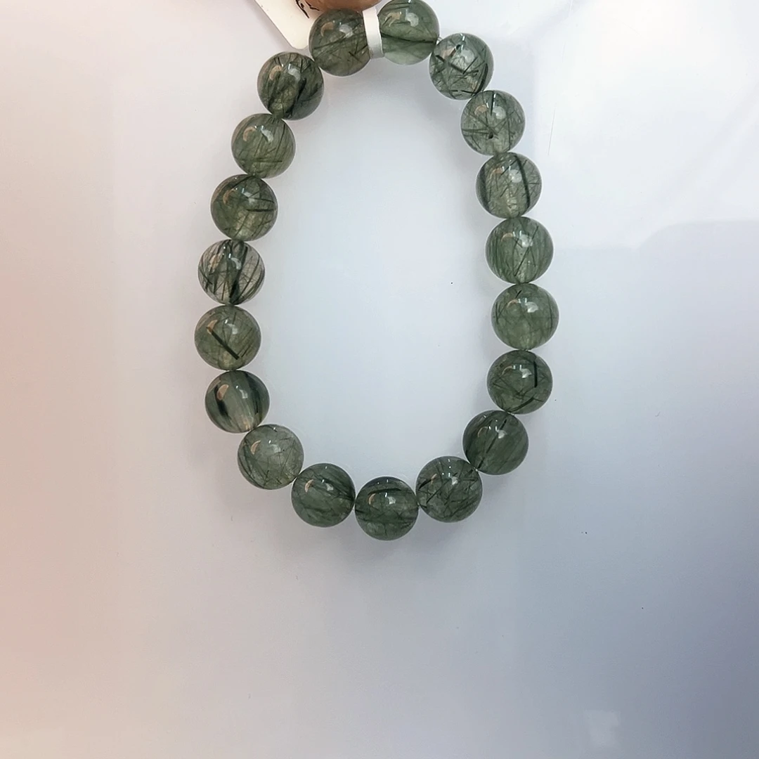 未镶嵌手串水晶绿发晶