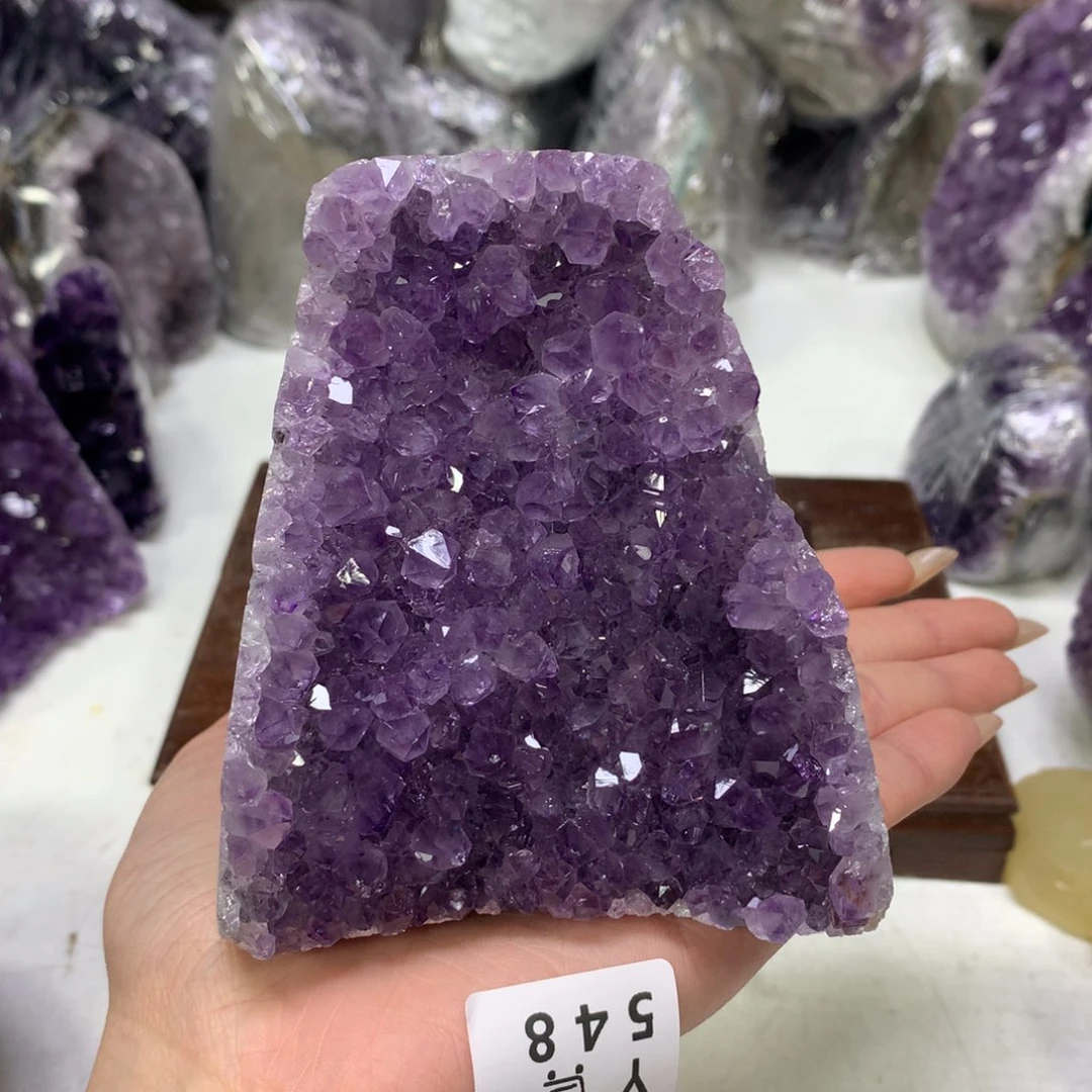紫晶摆件未镶嵌水晶