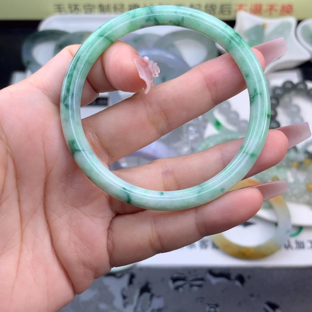 【闪购商品】未镶嵌手镯定制不退换定制翡翠