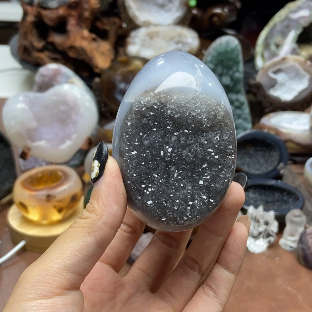 摆件紫晶未镶嵌水晶