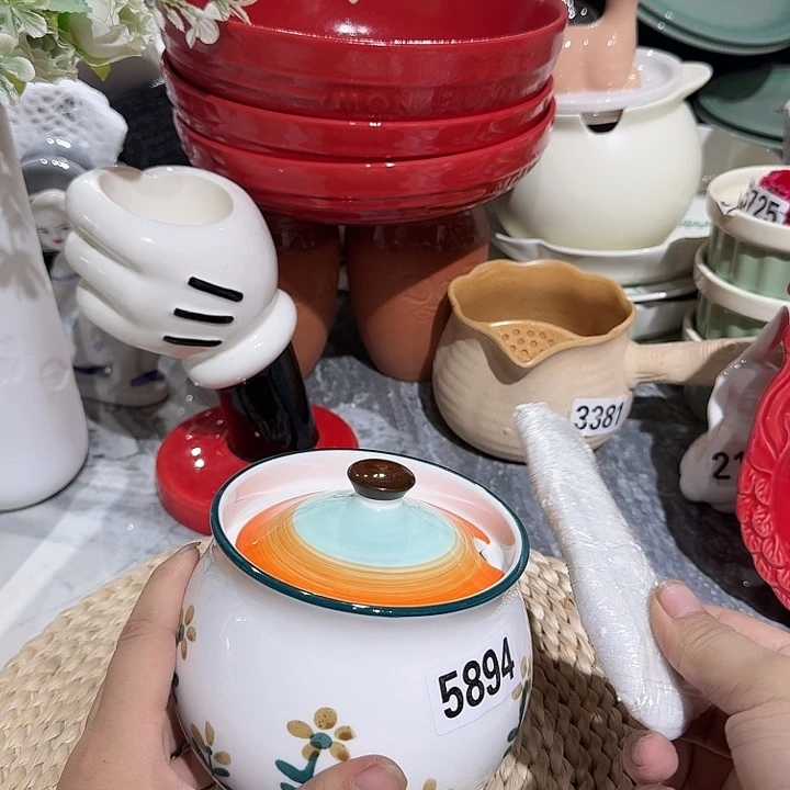 瓷片微瑕陶瓷满15包邮5894