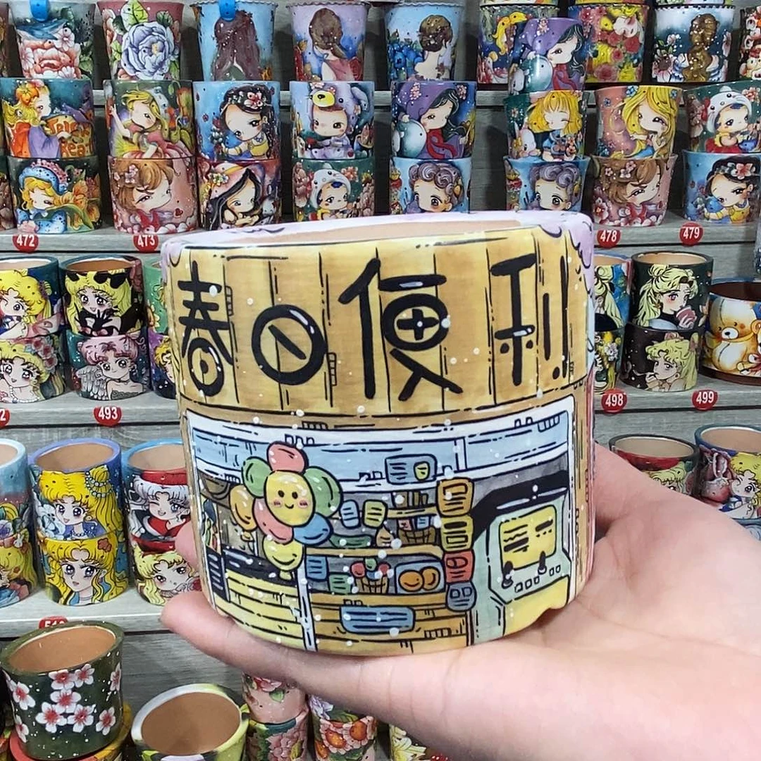 景德镇精品美盆特价8/8