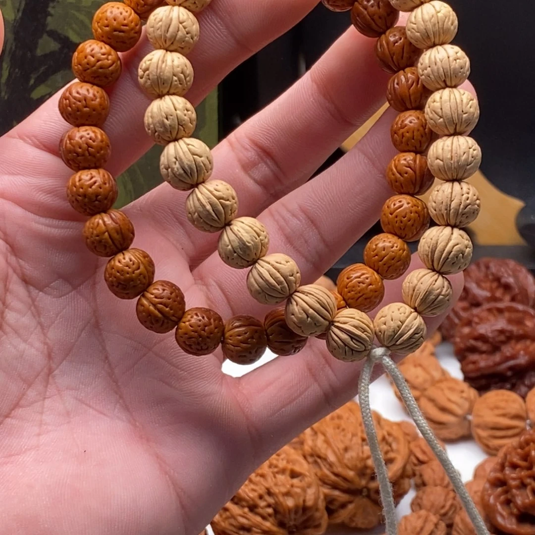 把件文玩核桃11矮桩桃核