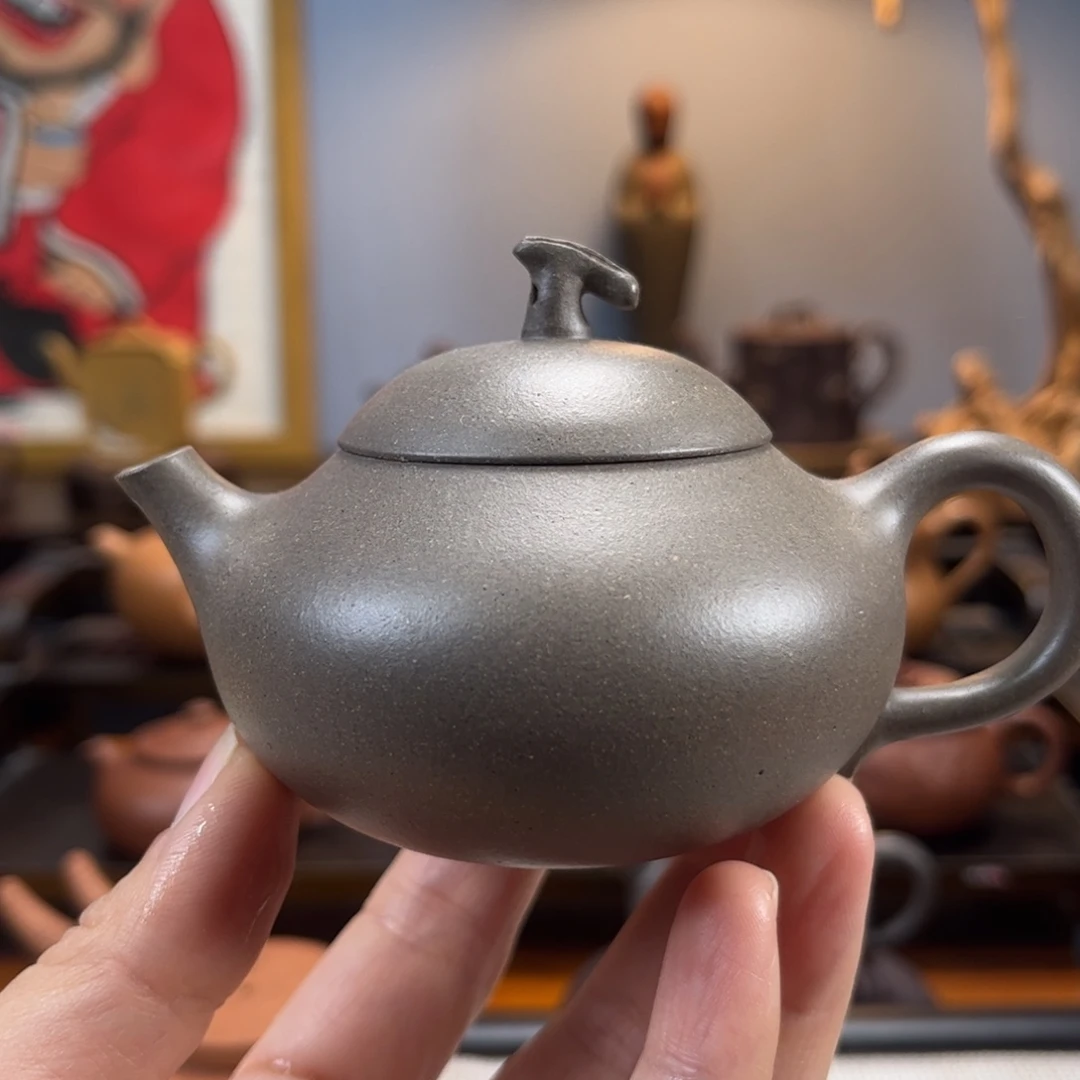 紫砂茶具半手工制作