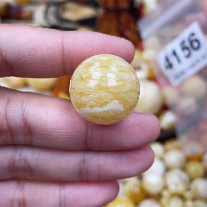 蜜蜡未镶嵌珠宝奇石22.5虎皮