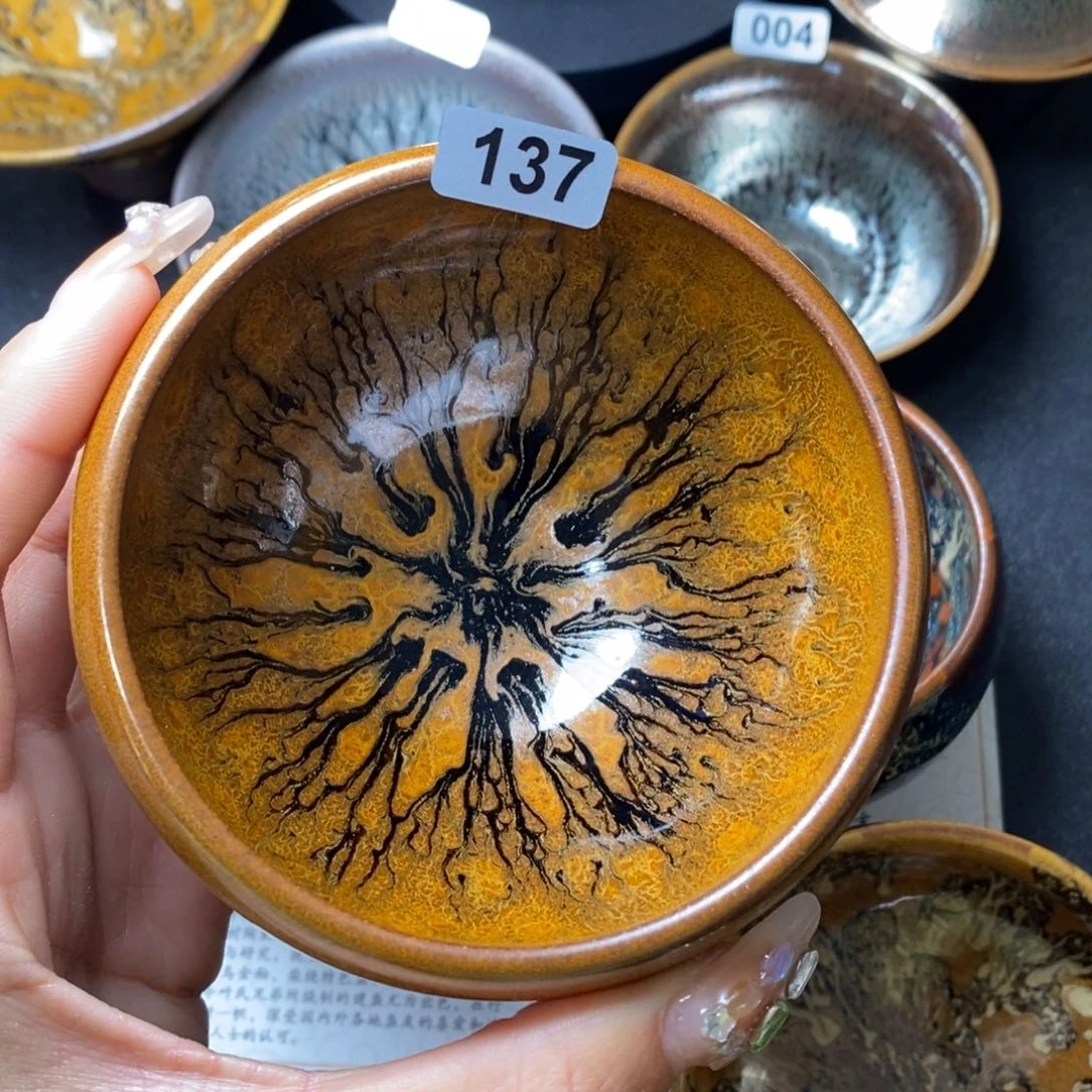 茶盏建窑建盏主人杯137