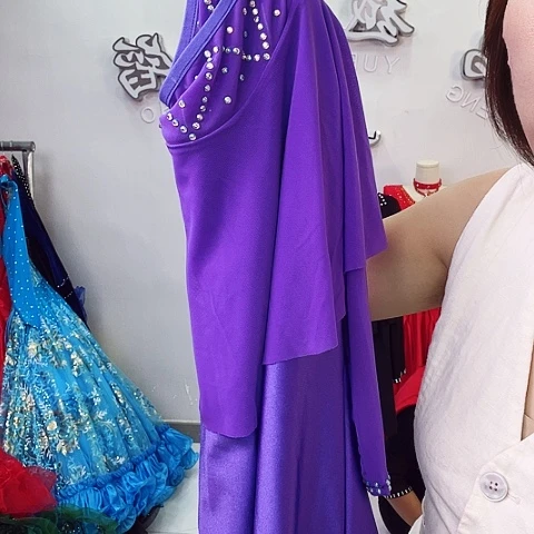 摩登舞上衣长腿长身