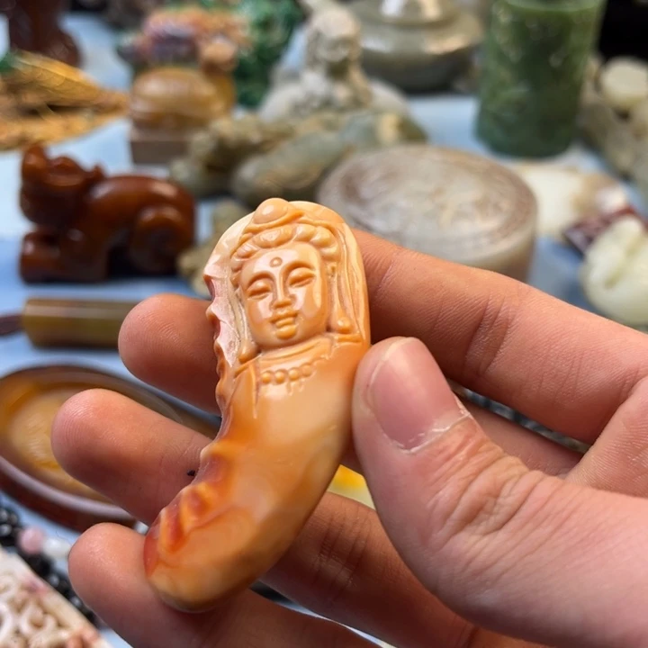 其他陶精品手把件摆件