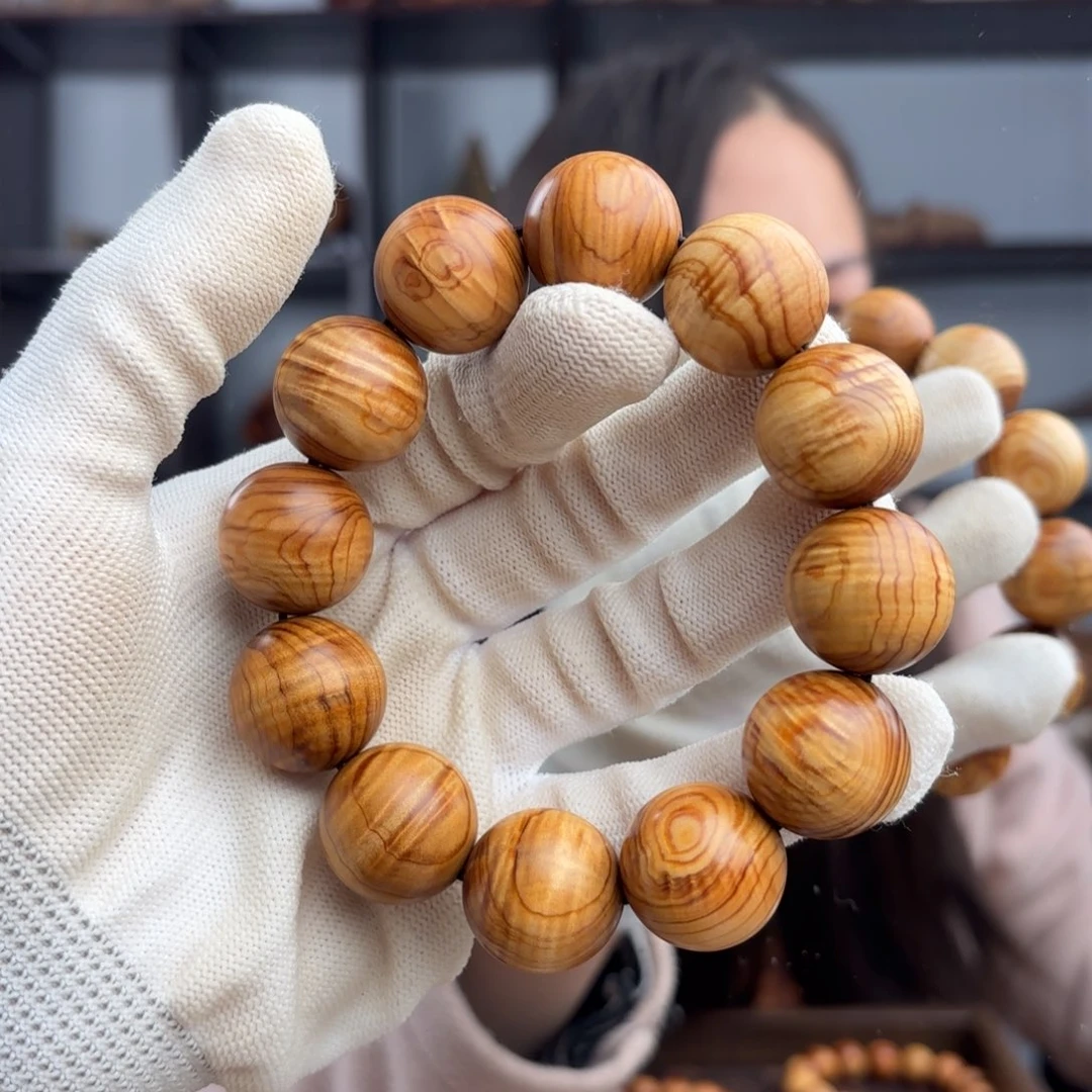 手串/手链柏木（崖柏） 2.0满水波药香 骨料