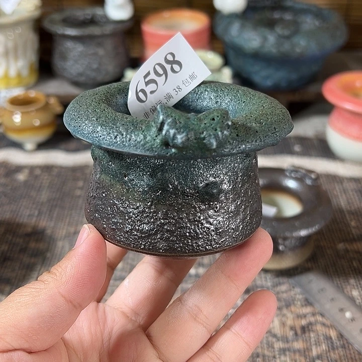 口5 手工花盆满30包邮