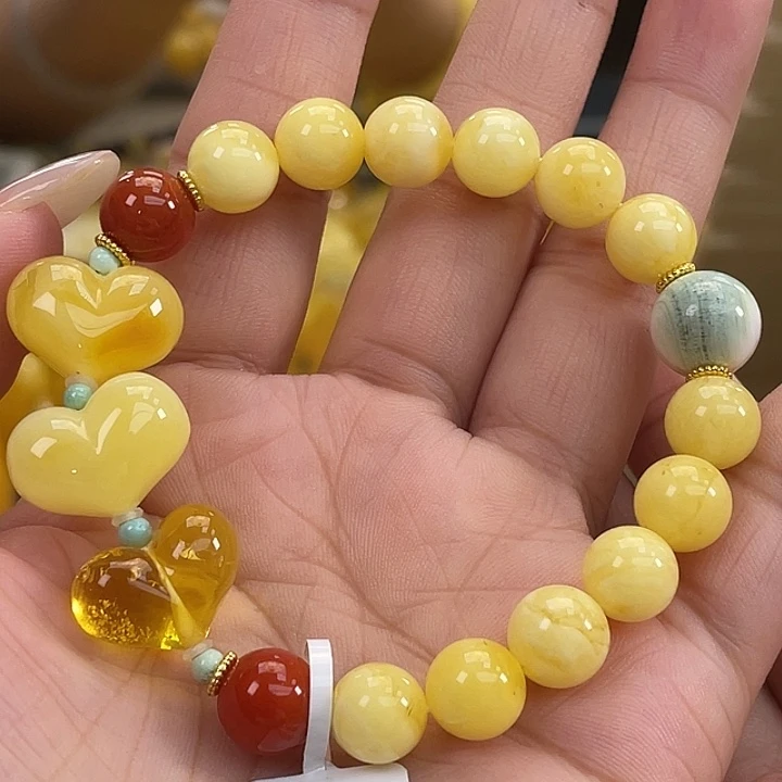 琥珀未镶嵌珠宝奇石琥珀h21
