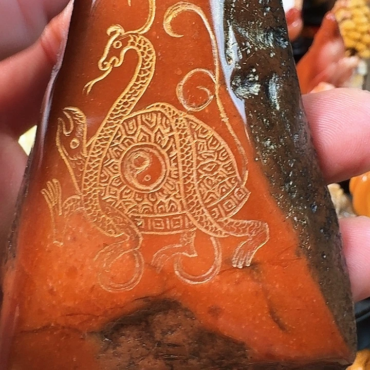 吃***！寿山石寿山寺坪石