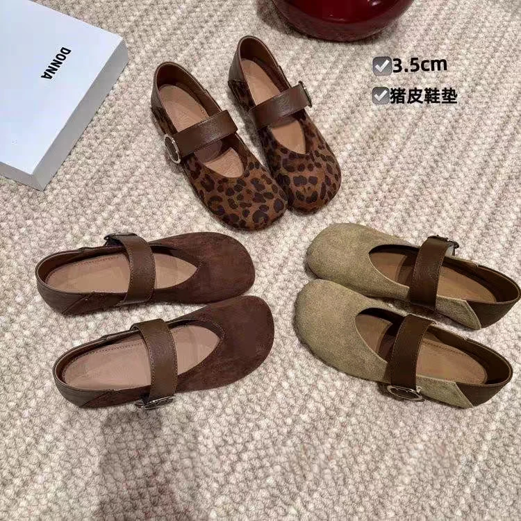 【香香严选】内增高时尚百塔玛丽珍小单鞋7789 跟高3.5CM