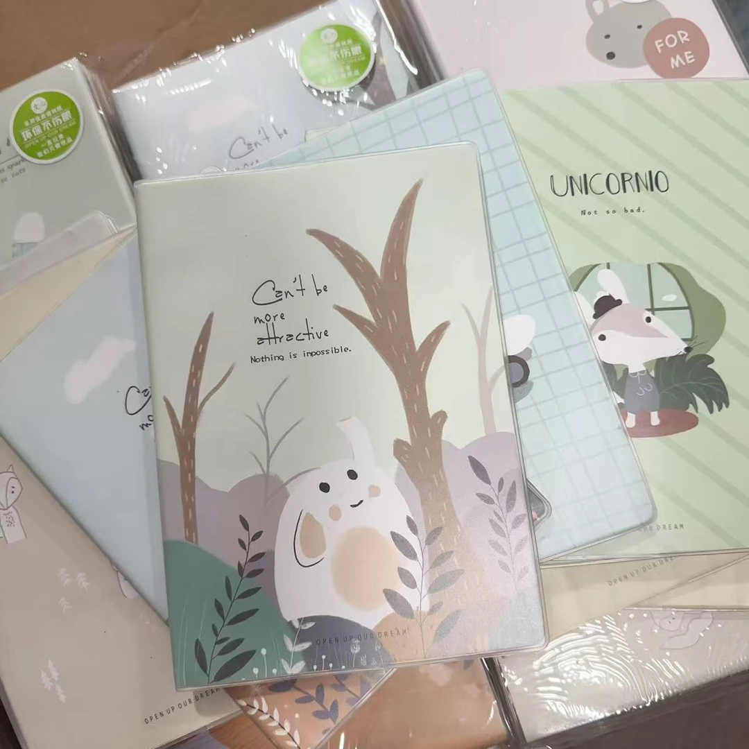 a5卡通胶套本笔记本【Y17】