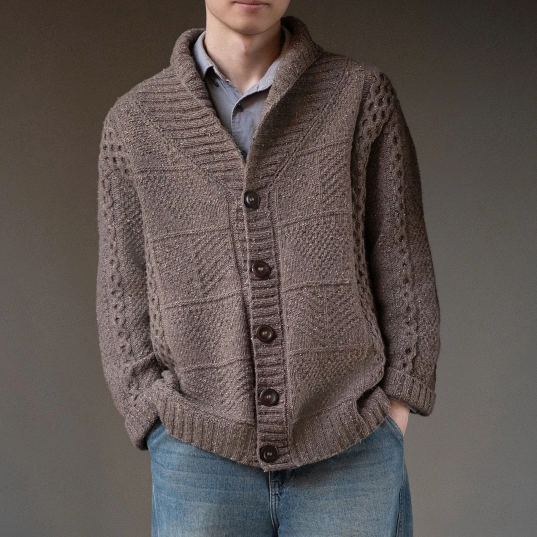 逸致暖意毛衣材料包非成品羊毛花呢毛衣围巾帽子线材（不退不换）