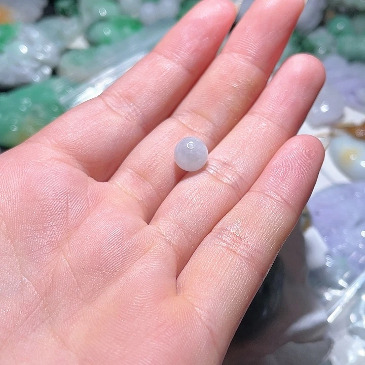 翡翠未镶嵌颈饰珑*天然