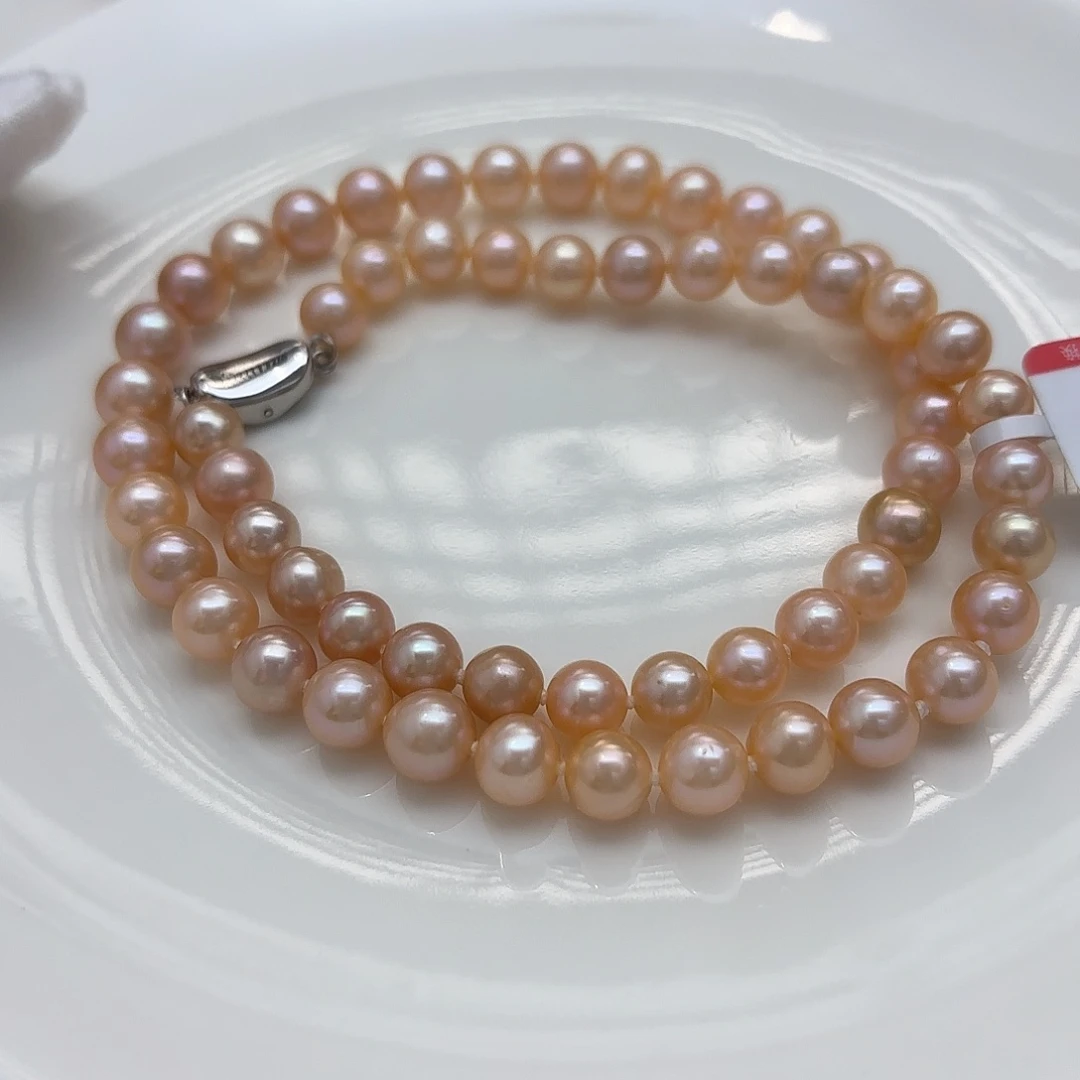 颈饰未镶嵌淡水珍珠无核6-8mm