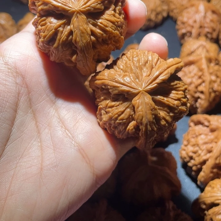不***生吊坠文玩核桃白狮子