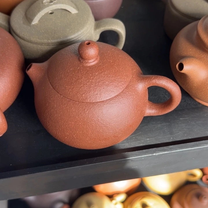 茶宠紫砂西施150cc紫泥