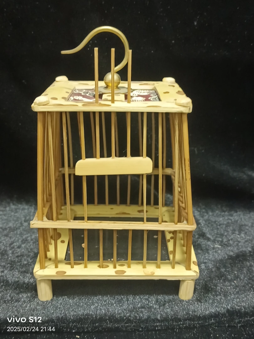 纯手工梅妃竹蝈蝈笼子偏远地区不包邮顺丰到付（青海西藏新疆）