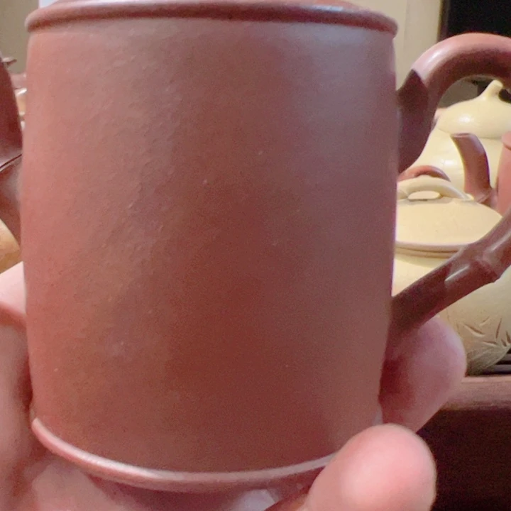 紫砂茶壶知**乐微瑕中槽清竹节1