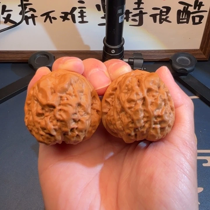 核桃40蛤蟆头文玩核桃