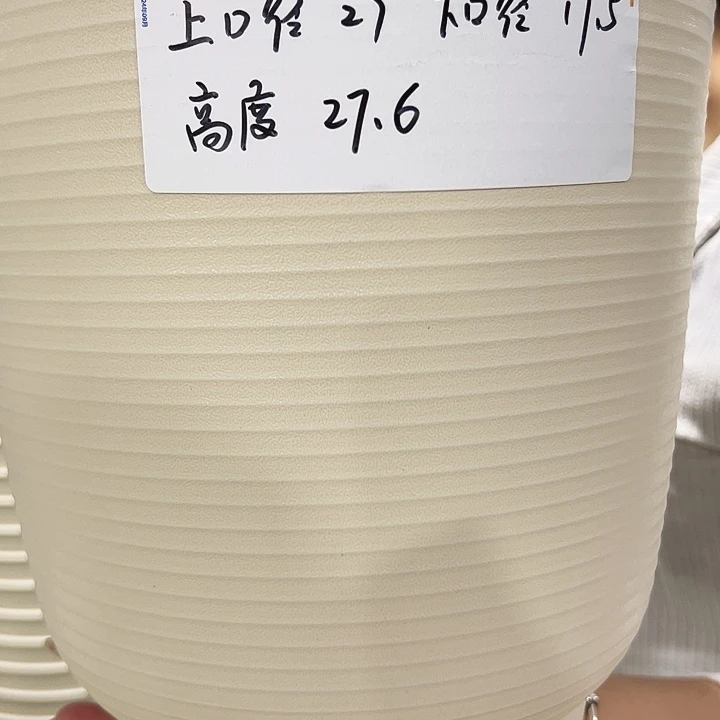 正品高陶口27高27白色4只无托