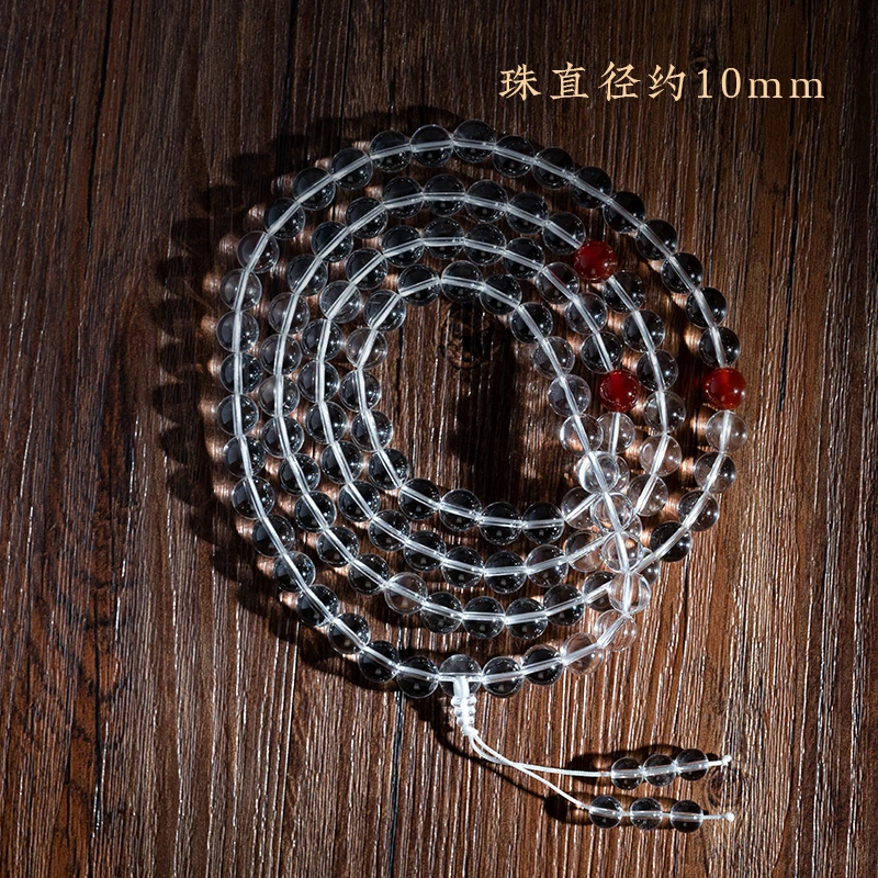 白水晶108颗10mm-SRDZ-BSJ108