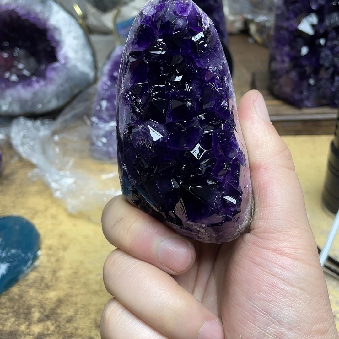 未镶嵌大型摆件（非配饰）紫晶