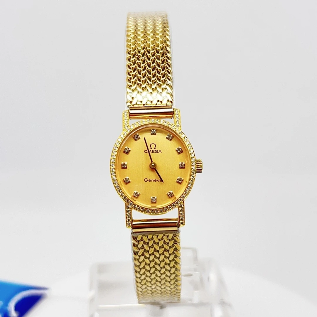 95新 Omega/欧米茄  手动机械后钻23*20mm/公价32999/w11383