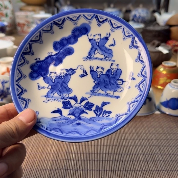 青花瓷器杯子瓷器