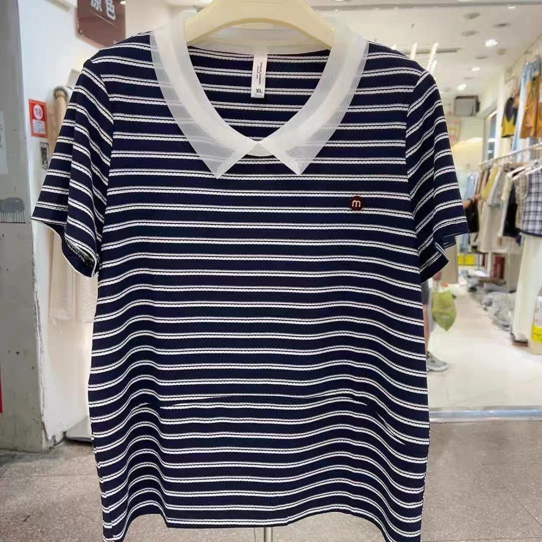 2025新款短袖翻领t桖956