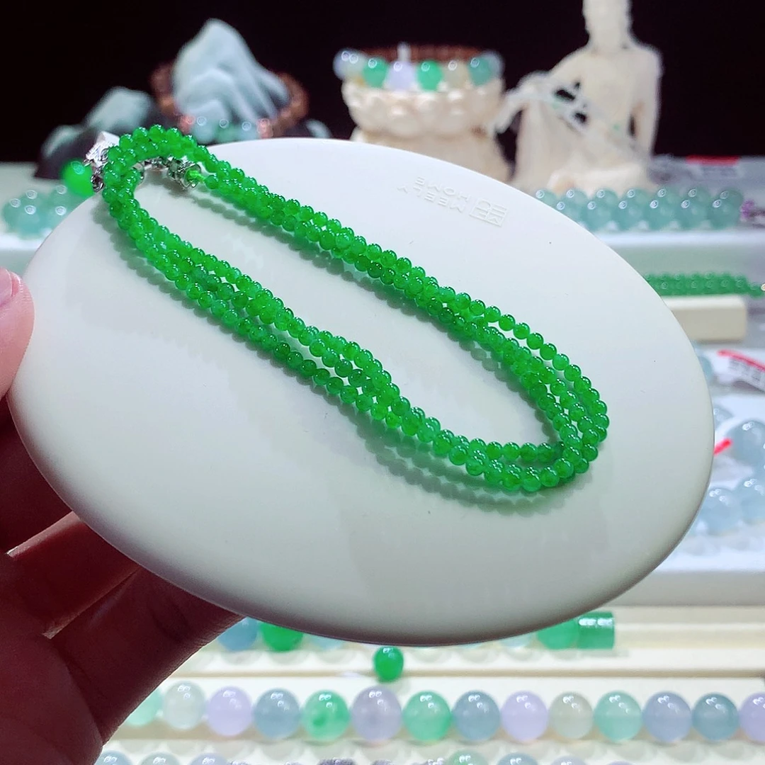 未镶嵌手链翡翠卡2.8